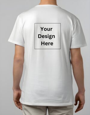 Customizable T-Shirt Personalized with Your Design Name or Logo For Men - Image 2