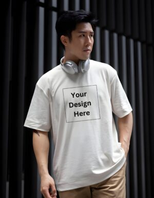 Customizable T-Shirt Personalized with Your Design Name or Logo For Men - Image 3